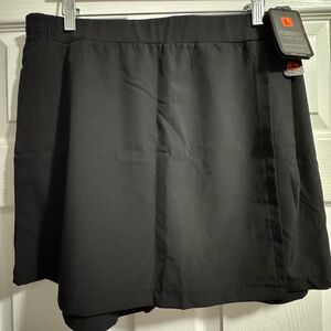 NWT RBX Jet Black Performance Skirt